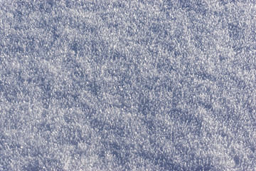 White snow background