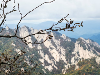 Seoraksan National Park in autumn, Gangwon, South Korea
