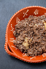 chicken with rice on dish