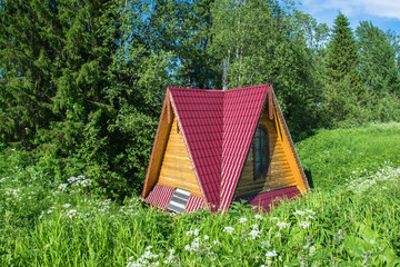 A holy source in honor of St. Barnabas of Vetluzhsky in the village of Kazirovo, Kostroma Region.