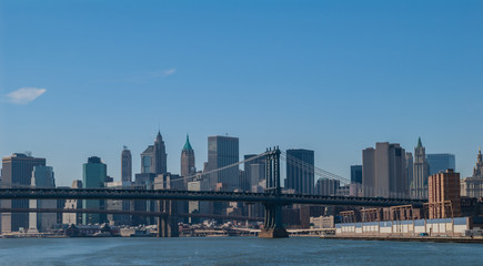 Fototapeta na wymiar New York City Skyline 