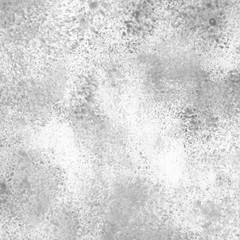 Winter white watercolor texture with abstract washes and brush strokes on white paper background. Trendy look. Chaotic abstract organic design.