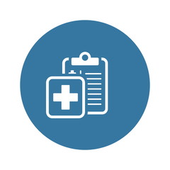 Medical Report and Services Flat Icon