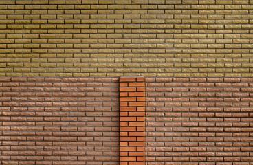 decorative brick wall
