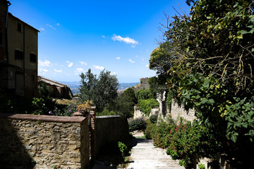 Fototapeta na wymiar Volterra Toscana Italien Reisen Urlaub