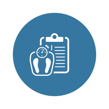 Weight Management Flat Icon