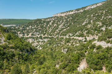 Obraz premium Nesqueschlucht in Südfrankreich