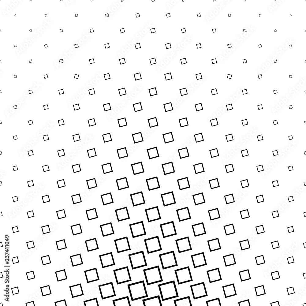 Poster abstract black and white angular square pattern design background