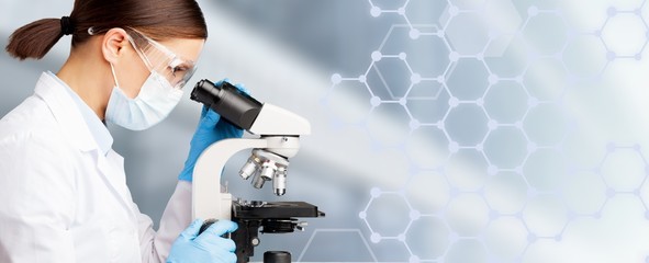 Microscope.