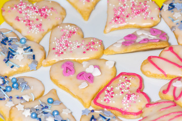 Fototapeta na wymiar Sweet Christmas Cookies