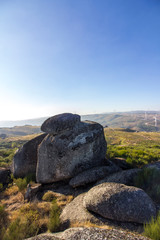 rocks in the mountains