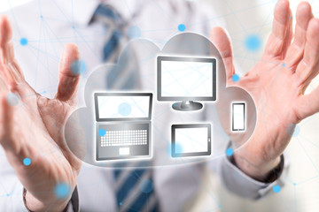 Concept of devices connection