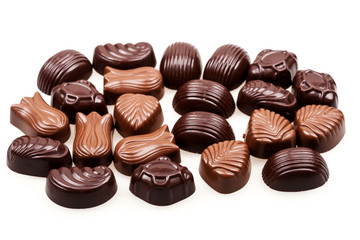 Assorted chocolate candies