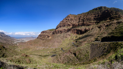 Fototapeta na wymiar Krajobraz górski na Gran Canaria
