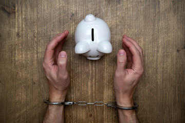 Stealing savings from piggy-bank