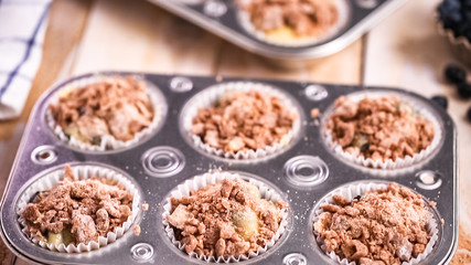 Blueberry muffins