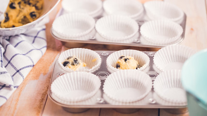 Blueberry muffins