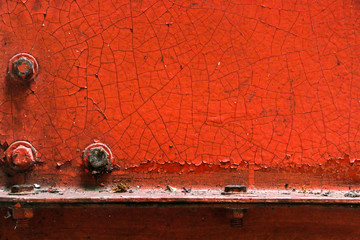 rust on steel pattern