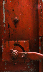 rust on steel pattern