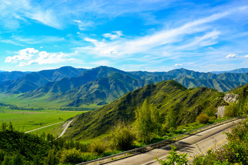Fototapeta premium Сhujsky trakt. Altai is the most beautiful place in the world