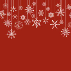 Abstract Holiday New Year and Merry Christmas Background. Vector Illustration