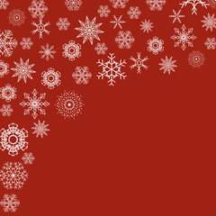 Abstract Holiday New Year and Merry Christmas Background. Vector Illustration