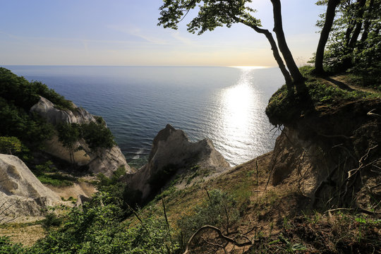 traumhafter Blick auf die Kreide Felsen M&oslash;ns Klint 