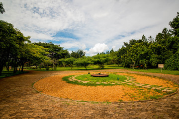 Botanical garden in brasilia, brazil