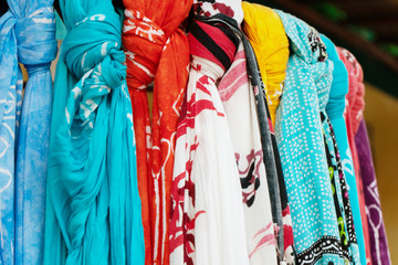 Colorful pareos on sale
