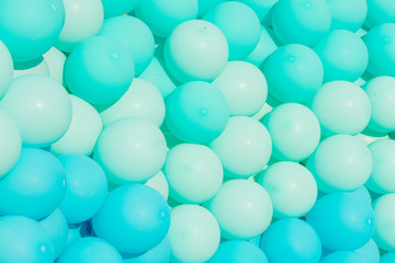 festive decoration of balloons, background concept