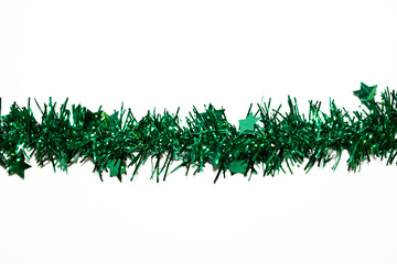 Christmas color tinsel garland festive