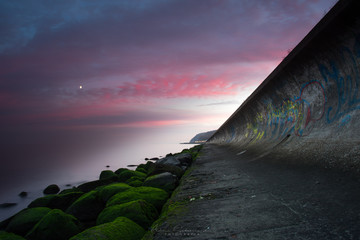 Nightscape Gdynia, Poland