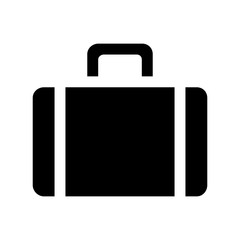 Suitcase Briefcase Icon Logo