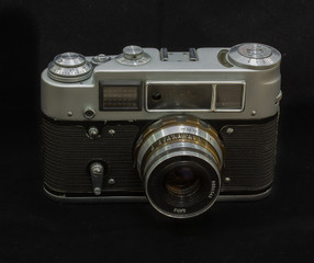 Analog film camera of the Soviet time
