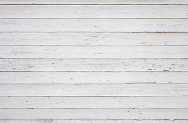 Obraz premium White wooden old wall