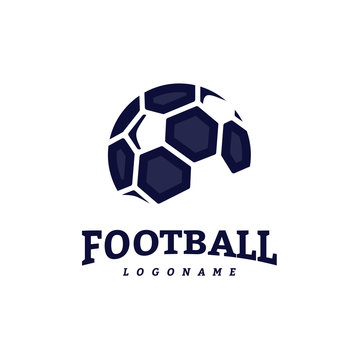 Soccer Football Badge Logo Design Templates. Sport Team Identity Vector Illustration