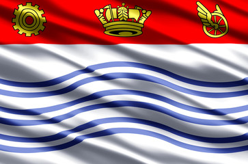 Fototapeta premium Flag Of Barrie