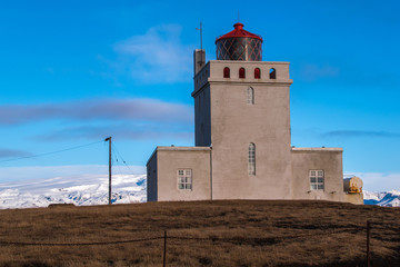 Iceland, Dyrholaey Lighthouse