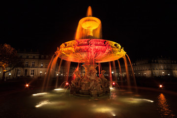Stuttgart Leuchtet - Schloßbrunnen - Lichtzauber