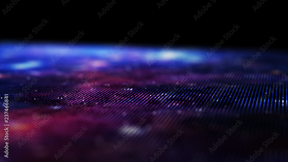 Poster data technology abstract futuristic illustration . low poly shape with connecting dots and lines on 