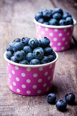 blueberry at the wooden  background