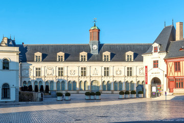 
City Hall. City of Laval, Mayenne, Pays de Loire, France. August 5, 2018

