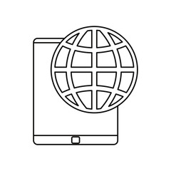 world connection smartphone device