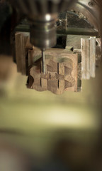 Wood industry and machine