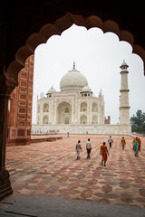 The stunning Taj Mahal in Agra India