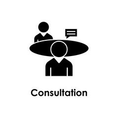 communication, mans, consultation icon. Element of business icon for mobile concept and web apps. Detailed communication, mans, consultation icon can be used for web and mobile