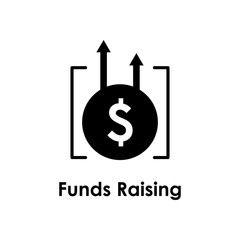 dollar, growth, funds raising icon. One of the business collection icons for websites, web design, mobile app