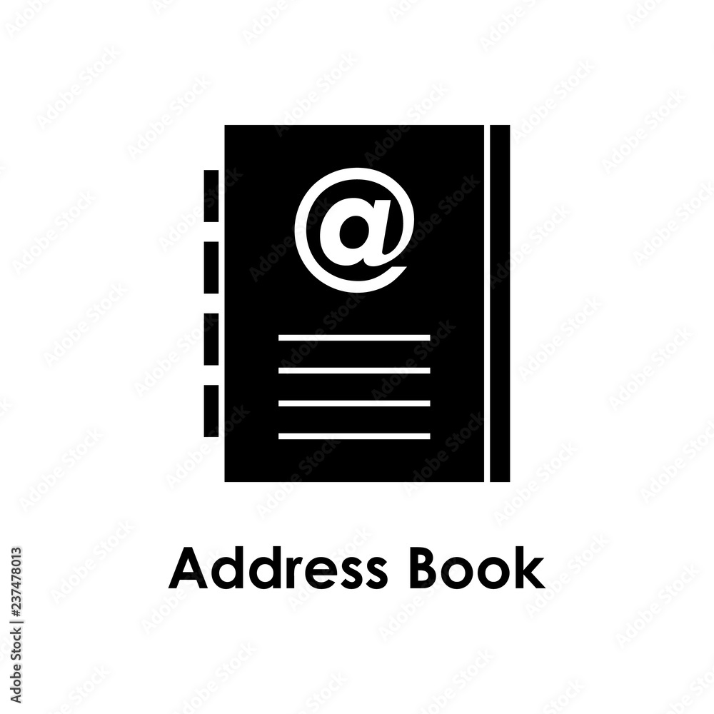 Poster notebook, email, address book icon. one of the business collection icons for websites, web design, m