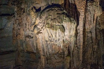 Cacahuamilpa caves texture 