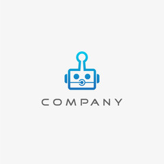 Robot Logo Template